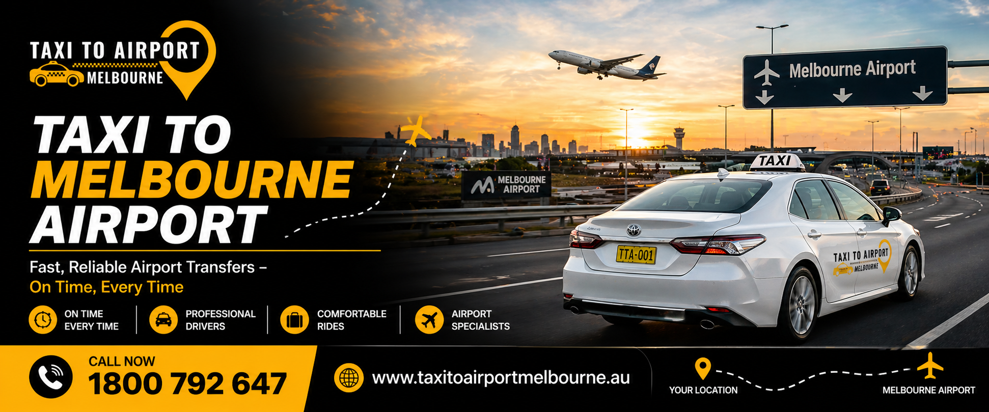 How to Book a Taxi to Melbourne Airport Without Last-Minute Hassle?