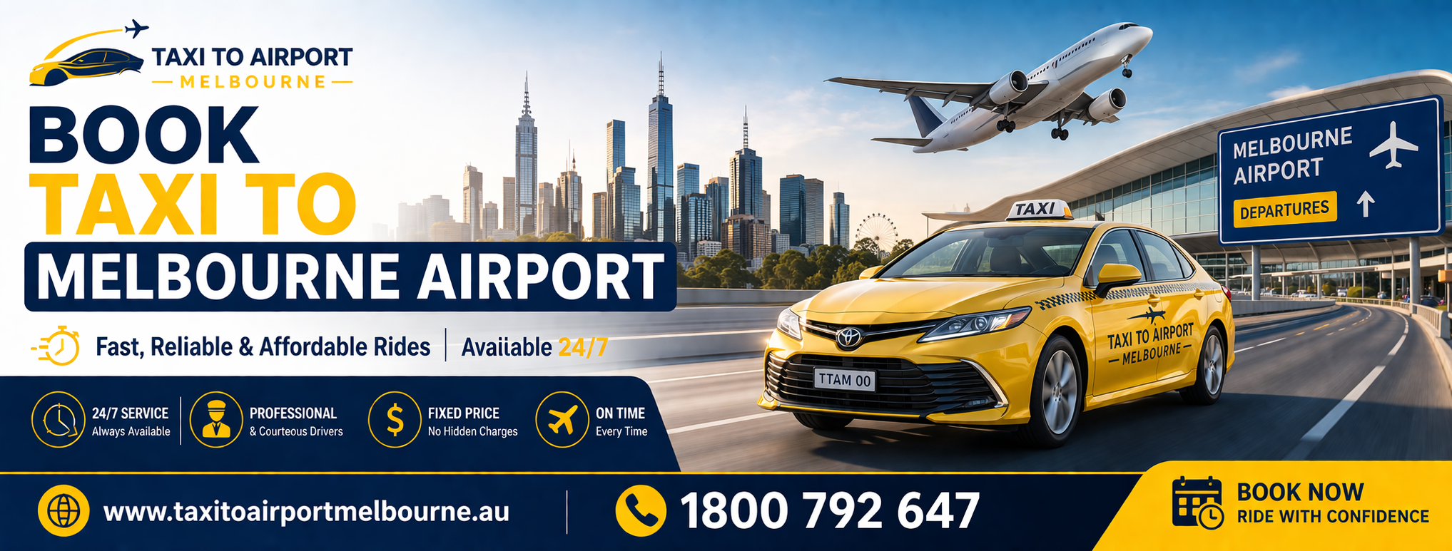 Why More Travelers Prefer to Book Taxi to Melbourne Airport Online